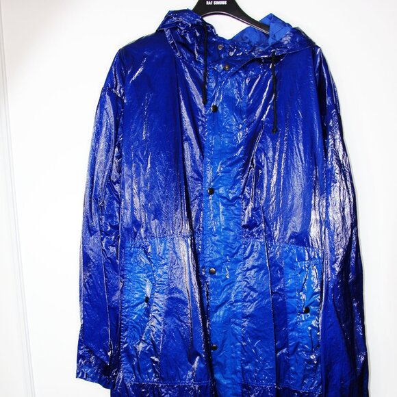 BNWT SS19 DRIES VAN NOTEN LONG HOODED PARKA COAT S - Picture 2 of 14